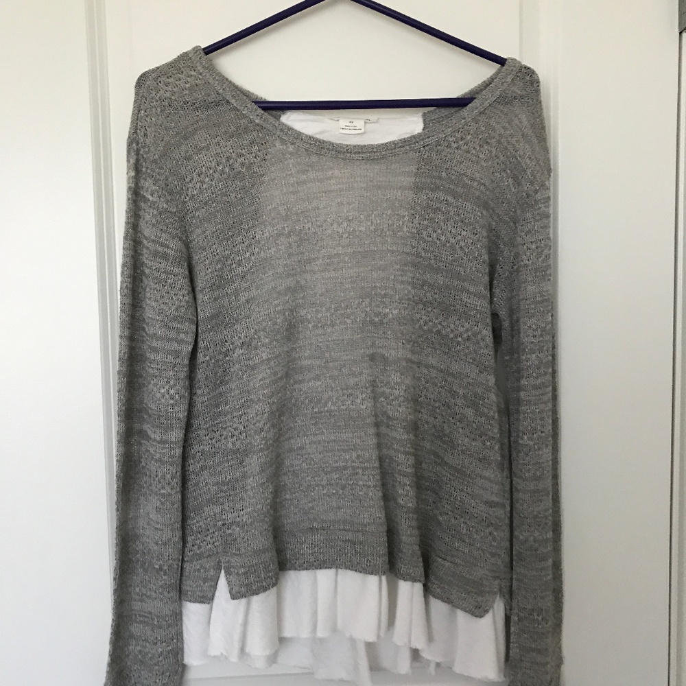 CLU WILLOUGHBY SWEATER, SIZE XS